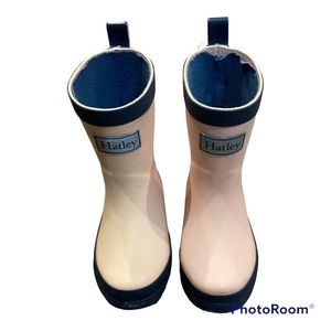 Hatley pink rain boots